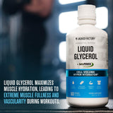 Jacked Factory Liquid Glycerol, pompes musculaires accrues pendant l'entraînement