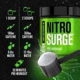 Jacked Factory Nitrosurge sans-creatine propose une formule polyvalente sans créatine ajoutée.