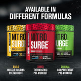 Jacked Factory Nitrosurge Shred, certification CGMP, fabrication sûre et contrôlée.