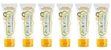 Dentifrice Jack N' Jill pour enfants banane en tube, goût agréable pour un brossage plaisant.