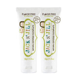 Jack N' Jill dentifrice en tube neutre pour un brossage quotidien en douceur.