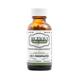 Jackson's 5-en-1 Phosphates dans bouteille ambrée, stockage sûr et naturel.