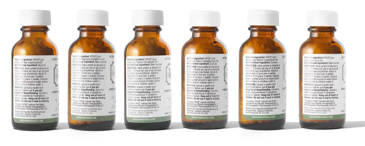 Jackson’s Sels Cellulaires: lot de 12 sels pour une routine quotidienne.