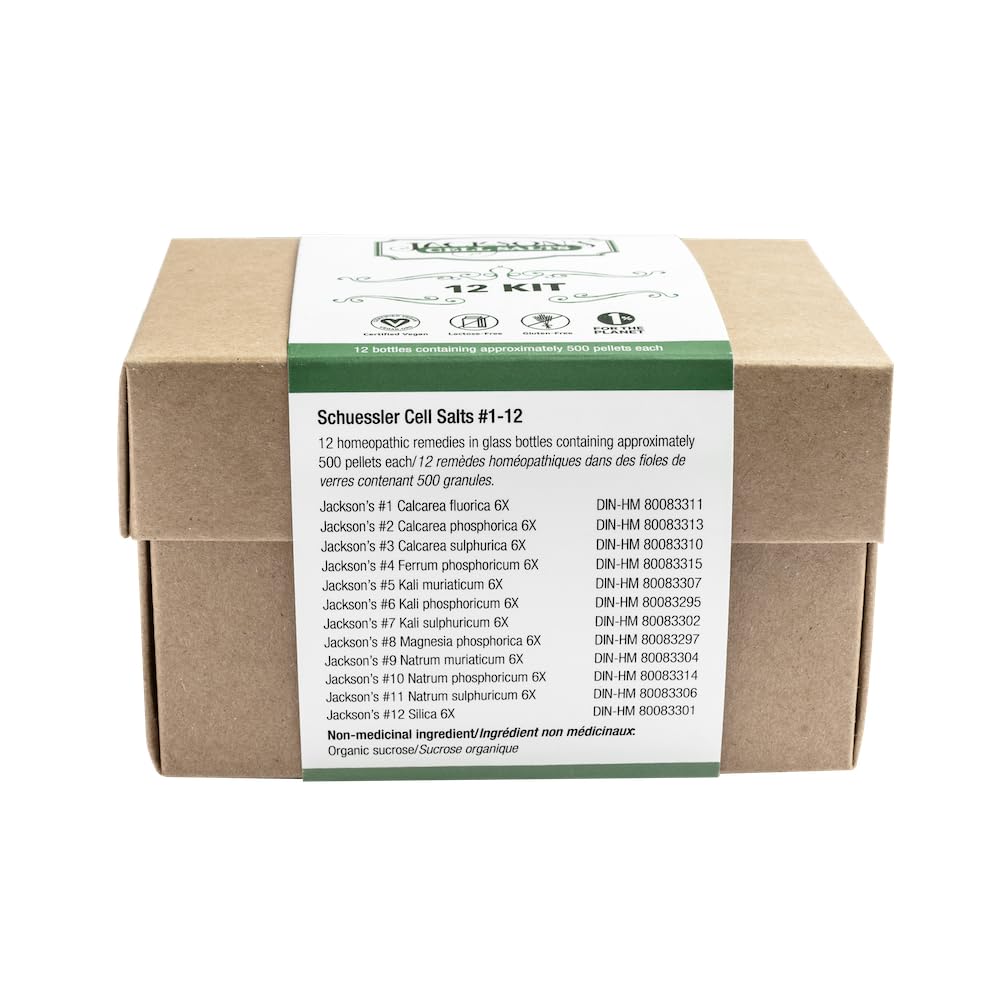 Jackson’s Sels Cellulaires: pellets et doses faciles à mesurer pour l’utilisation.