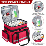 Jaffzora zip verrouillable protège les médicaments lors des trajets.