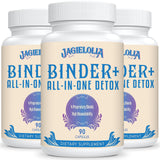 Jagielolia Detox Binder — bouteille de 270 capsules, soutien foie et intestin