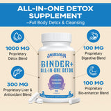 Jagielolia Detox Binder — capsules veganes, sans additifs artificiels