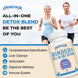 Jagielolia Detox Binder — ingrédients clés Chlorella et Spiruline pour detox naturel