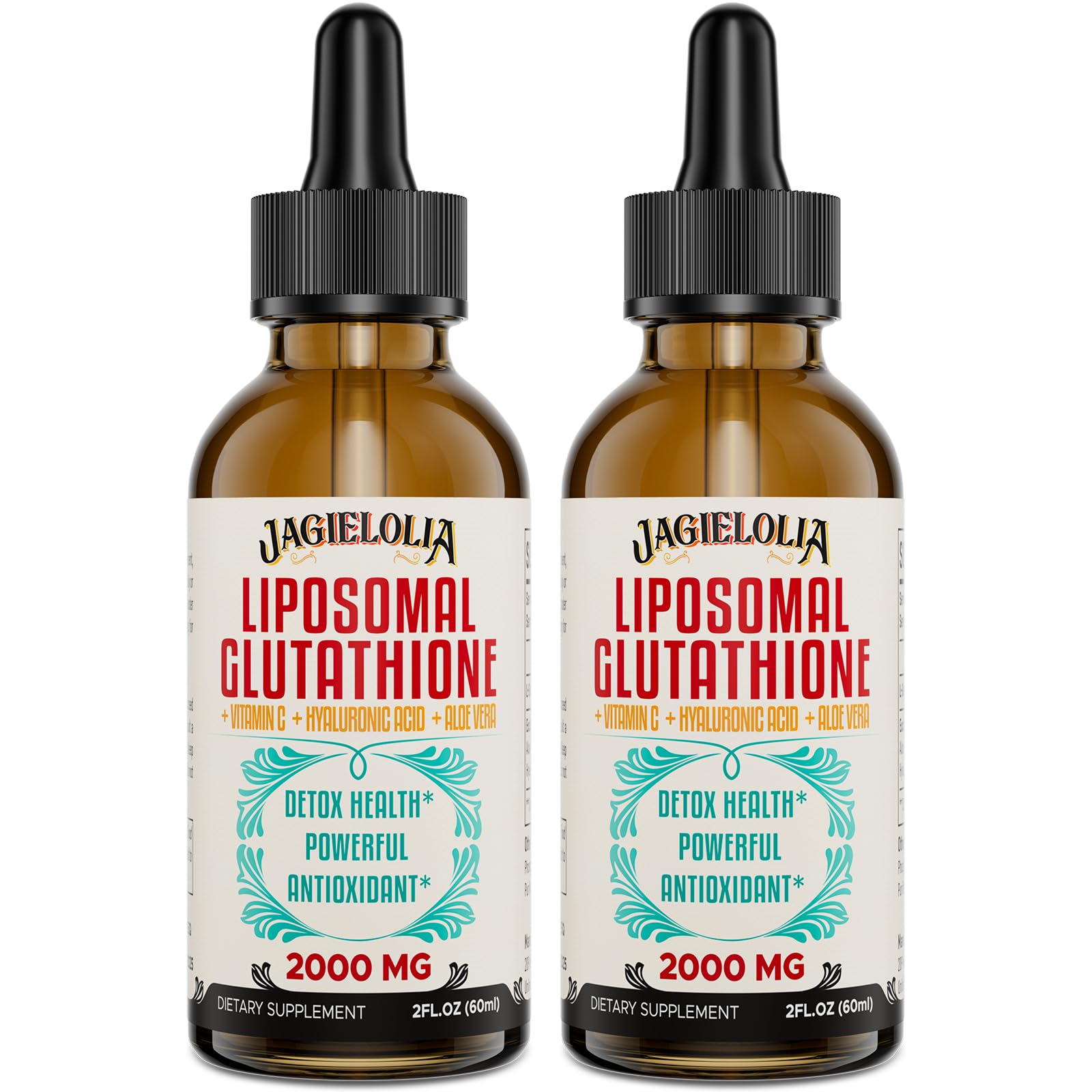 Jagielolia glutathion liposomial liquide 2000 mg, flacon – énergie potentielle.