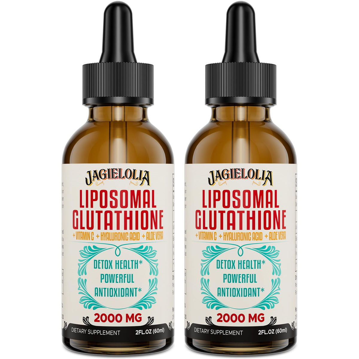 Jagielolia glutathion liposomial liquide 2000 mg, flacon – énergie potentielle.