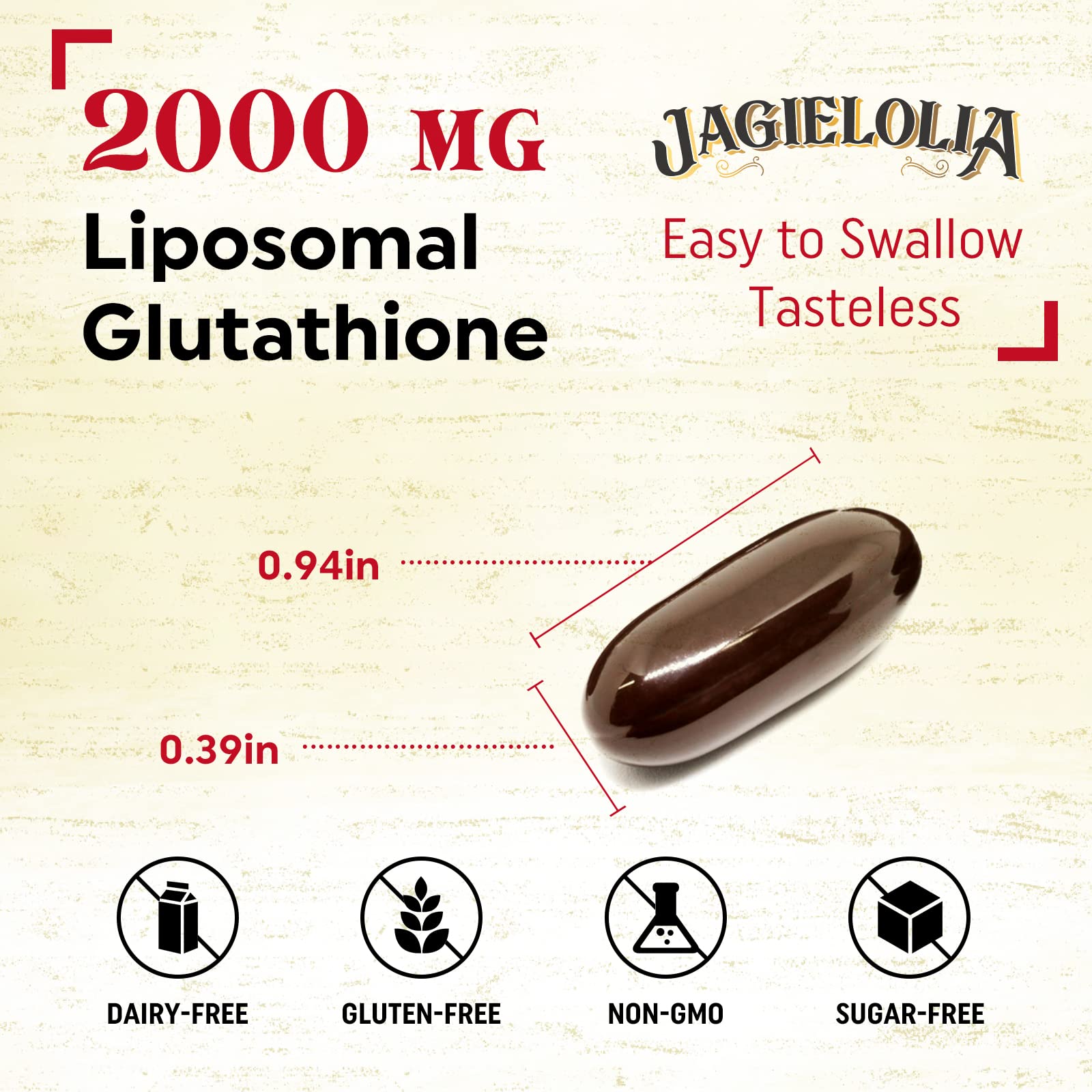 Jagielolia antioxydants soutiennent l éclat de la peau et le vieillissement sain.