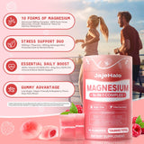 Gommes Jajehalo Magnesium Complex - Gommes en forme de cœur, texture améliorée et meilleure absorption