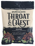 Jakemans etiquette menthol anisée, emballage clair et informations utiles.
