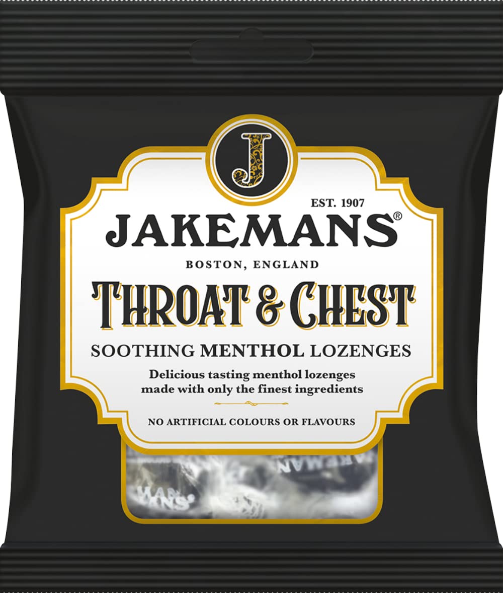 Pastilles Jakemans Gorge et Poitrine, texture moelleuse fond rapidement pour un apaisement durable.