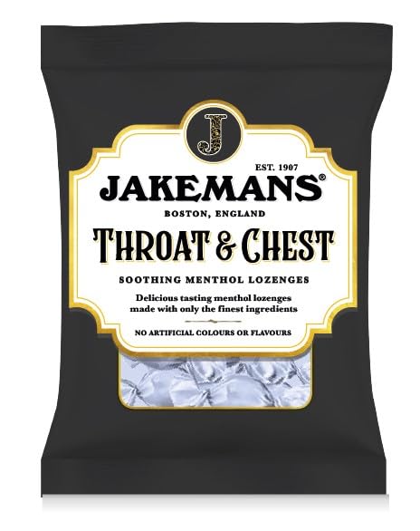 Jakemans Pastilles Gorge et Poitrine, usage quotidien au bureau ou domicile pour soulagement discret.
