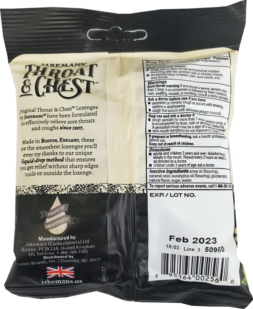Jakemans utilisation quotidienne pastilles menthol anisée, pratique pour le quotidien.