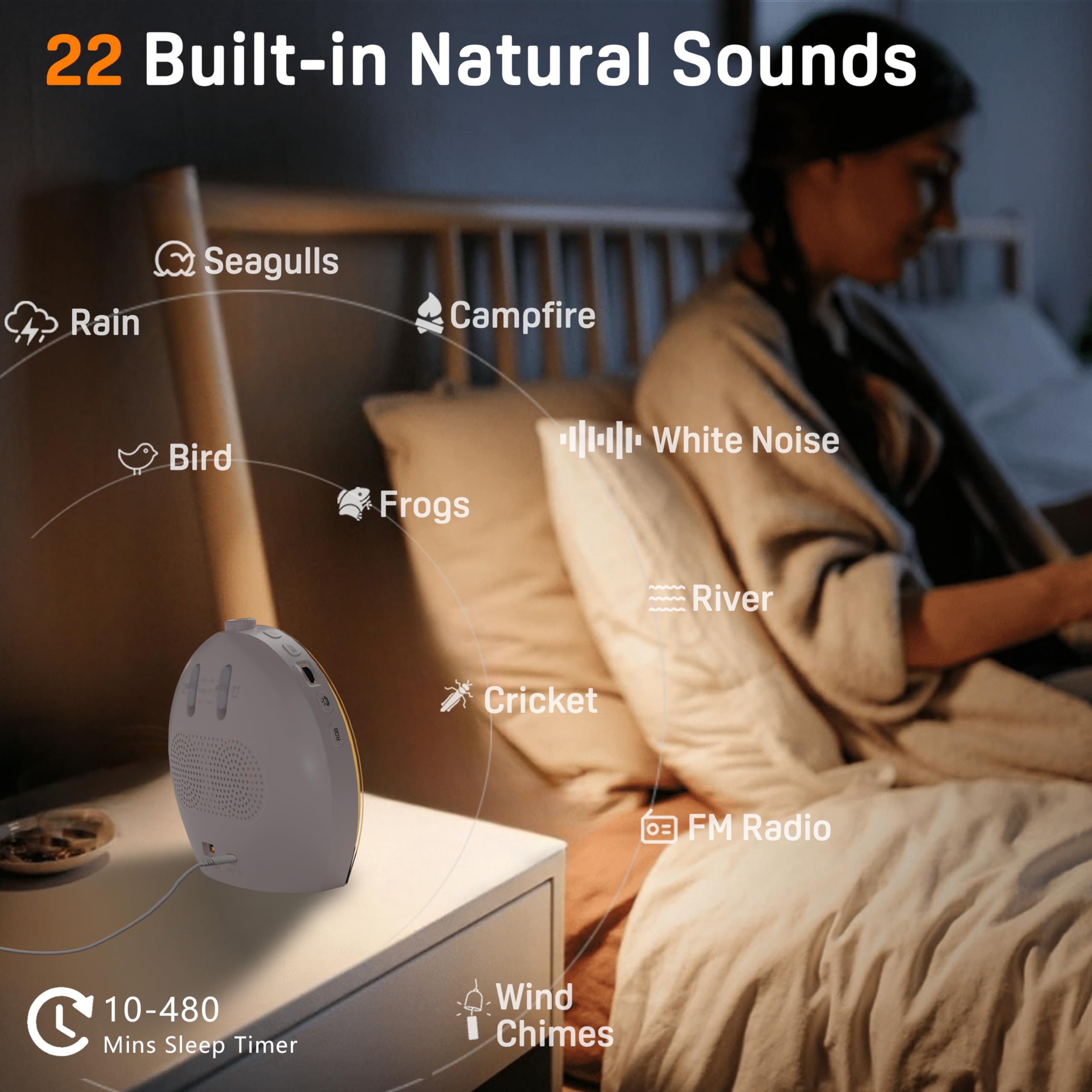 JALL 25 sons apaisants: variété pour relaxation et sommeil.