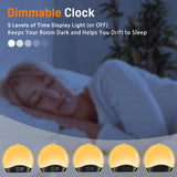 JALL veilleuse et lampe de chevet: lumière douce pour lire et dormir.