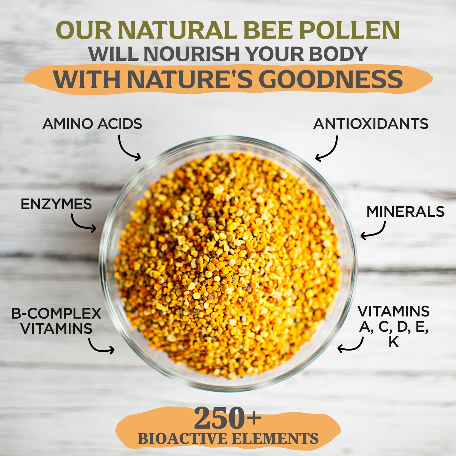 Jamie’s Hive to Table pollen avoine et granola, parfait pour petit-déjeuner