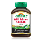 Jamieson-bouteille-softgels-omega3: source oméga-3 pour le cœur et le cerveau.