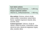 Jamieson B12 Sublingual – comprimés visibles, utilisation pratique et rapide