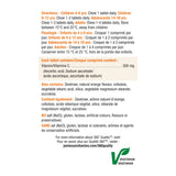 Sans colorants ni arômes artificiels Jamieson vitamine-C 500 mg gommes orange.
