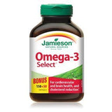 Jamieson Oméga-3 Select, gélules molles 1000 mg, faciles à avaler pour la routine quotidienne.