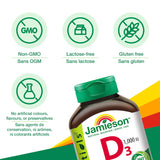 Boite Jamieson Vitamin D3 emballage pratique pour une routine simple.
