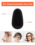 Plaquettes nasales JAPower pour Oakley Tincup Carbon OX5094, silicone doux qui épouse le nez sans pression.