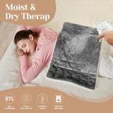 JAQUETEA Coussin chauffant – bouton de réglage facilitant le choix de chaleur