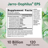 Jarrow Formulas Jarro-Dophilus EPS 10 milliards CFU et huit souches bénéfiques.