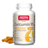 Jarrow Formulas Curcumin 95 — bouteille visible, soutien antioxydant potentiel.