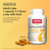 Jarrow Curcumin 95 — illustration des curcuminoïdes, cœur du produit.