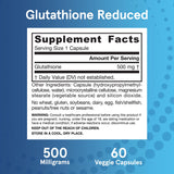 Présentation visuelle du packaging de Jarrow Formulas Glutathione Réduit.