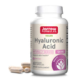 Flacon Jarrow Formulas Acide Hyaluronique et capsules végétales favorisant l hydratation cutanée