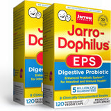 Jarrow Formulas Jarro-Dophilus EPS, bouteille d'encapsules veggie, possible soutien intestinal.