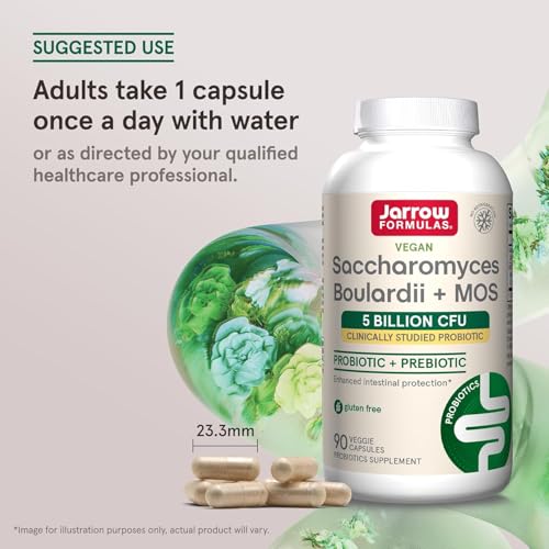 Plusieurs capsules prêtes à l’emploi pour une routine intestinale équilibrée.