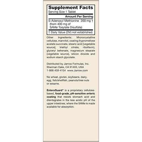 SAMe 200 mg – tablettes faciles à avaler au quotidien.