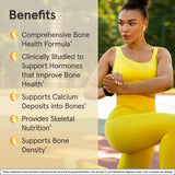 Jarrow Formulas Ultra BoneUp – StimuCal MCHA mise en avant pour le calcium naturel.