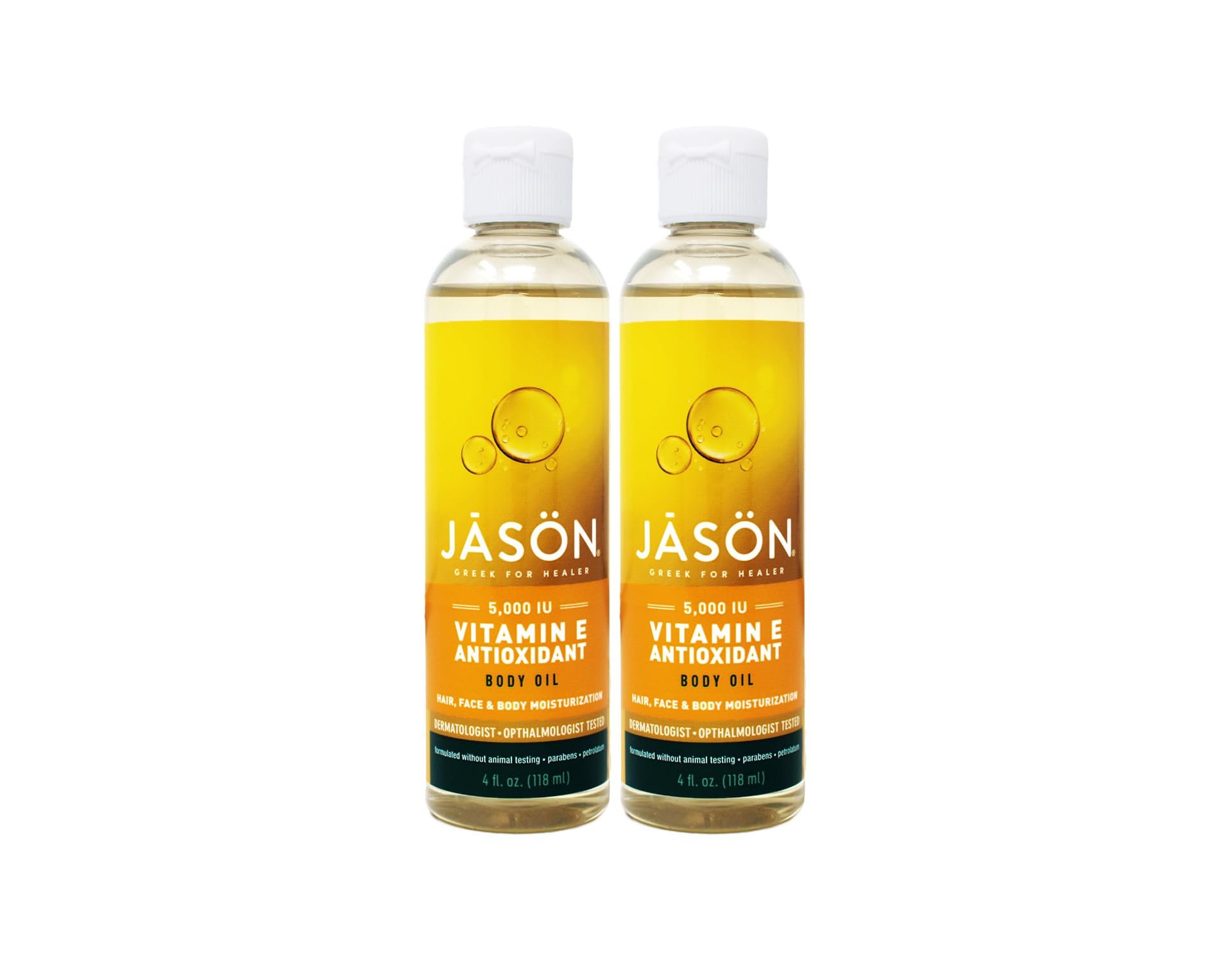 Jason huile beauté pure – bouteille 118 ml, hydratation légère pour la peau