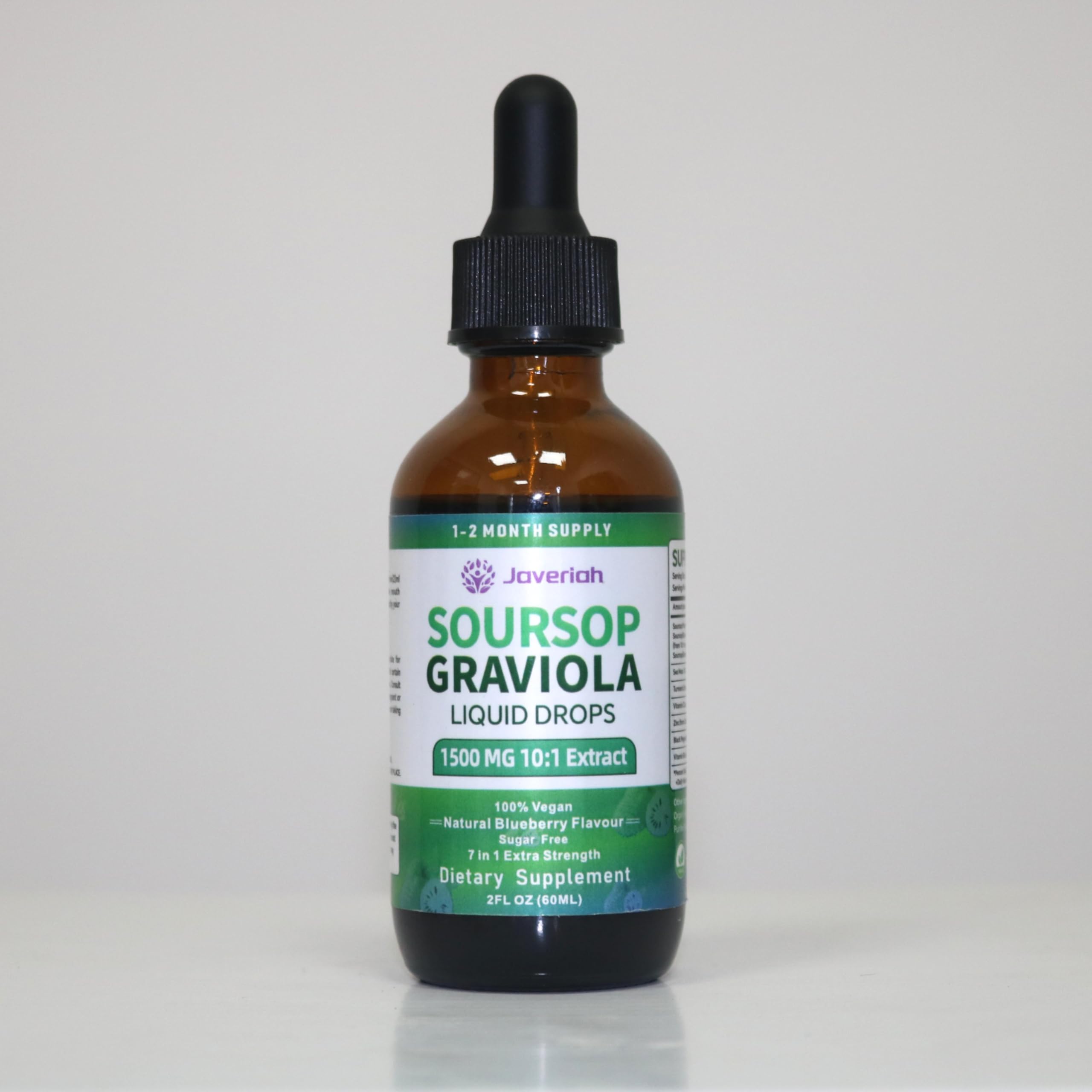 Javeriah Soursop Drops - usage quotidien prêt à intégrer votre routine.