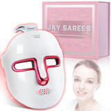 Masque visuel Jay SAREES LED 7 couleurs pour routine visage