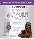 Jay Robb isolat de lactosérum naturel — poudre protéinée pure idéale pour récupération.