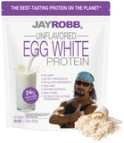 Protéine d’œuf Jay Robb sans goût dans sa poche 24 oz prête pour shake après l’entraînement