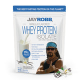 JAYROBB Whey Protéine Vanille dans un bocal prêt à doser pour une utilisation rapide