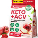 Gommes Jazytiko ACV Pomme, flacon, goût pomme naturel et énergie potentielle.
