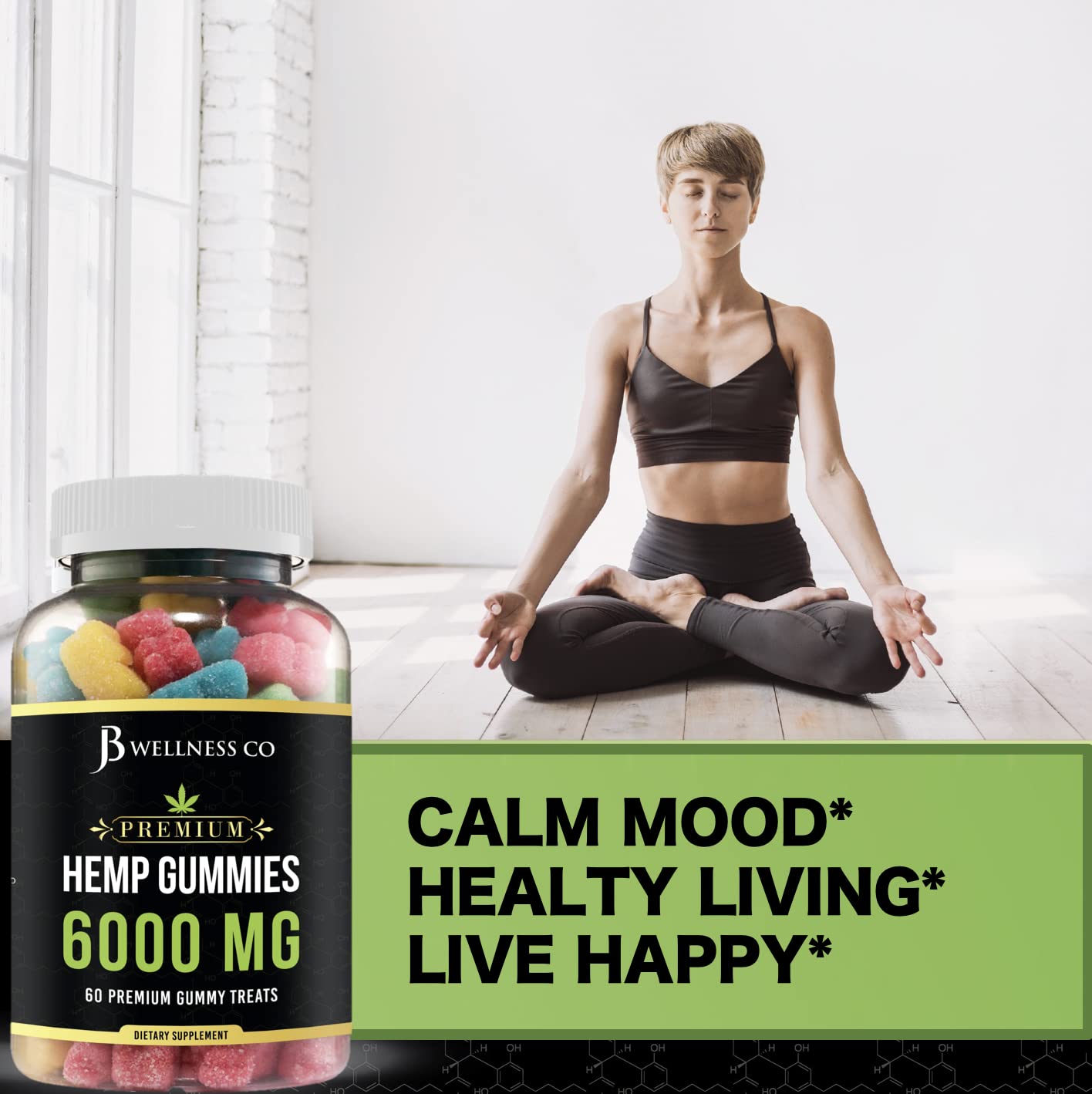 Gommes avancées JB Wellness Co, utilisation nomade, parfaites pour une pause détente.