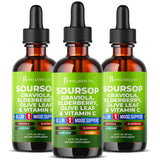JB Wellness Co gouttes Soursop - bouteille affichée pour un rituel quotidien