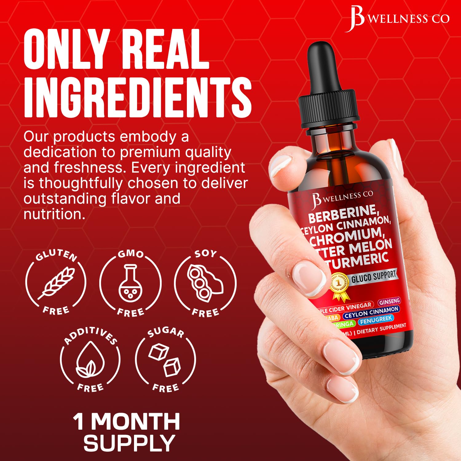 JB Wellness Co fabrication USA Non-GMO – qualité vérifiée