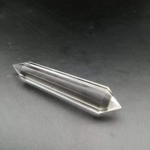 Baguette cristal clair jdflying, idéale pour rituel et énergie calme.